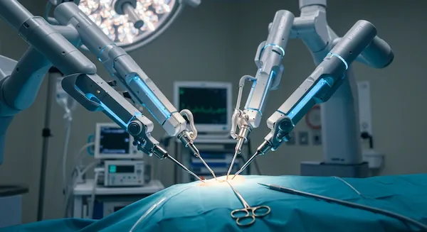 robotic assisted surgery works
